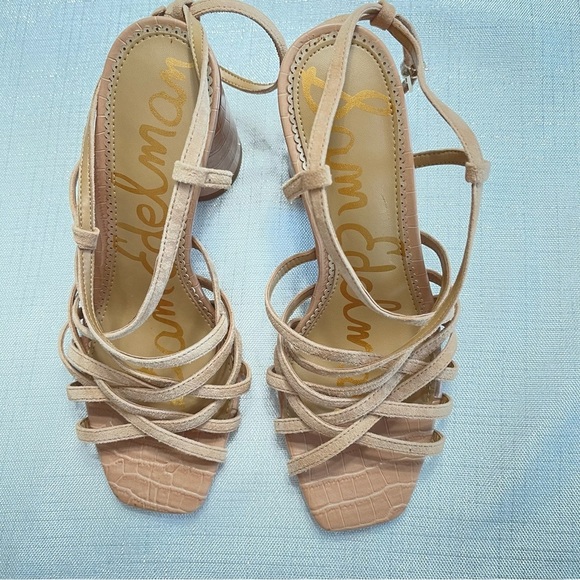 Sam Edelman Women's Daffodil Strappy High-Heel Sandals Size 6 - Picture 6 of 12